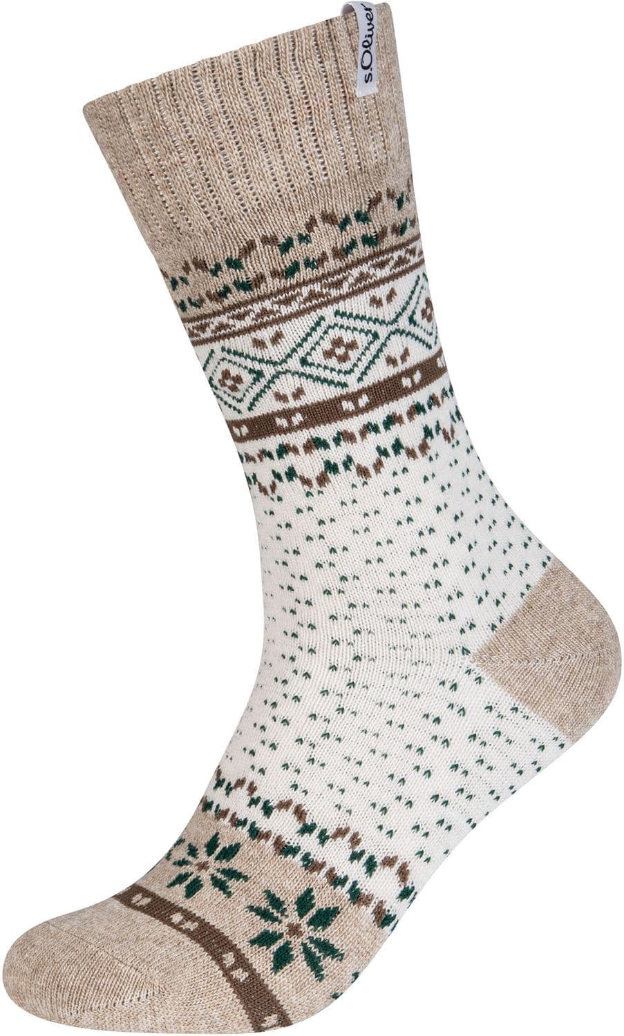 s.Oliver Unisex Socken Cozy Norwegian Socks