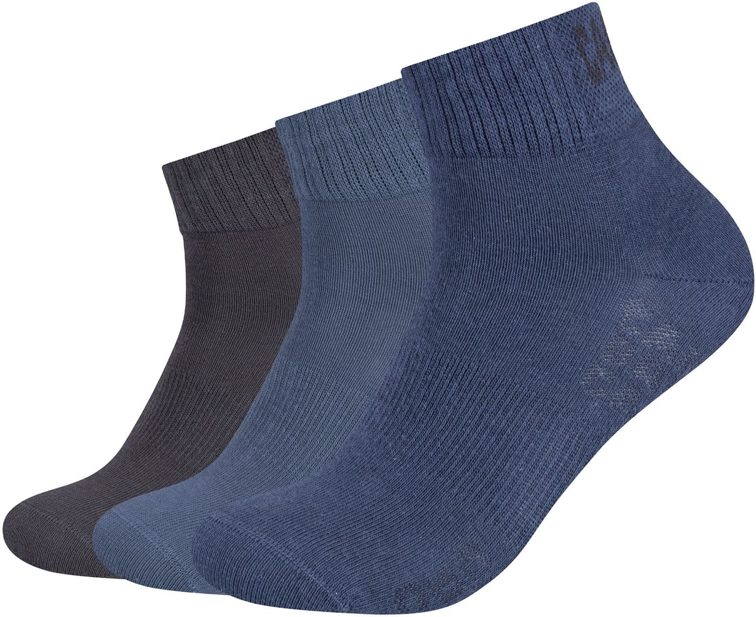 CAMP DAVID Herren Kurzsocken Quarter Action Mesh 3er Pack