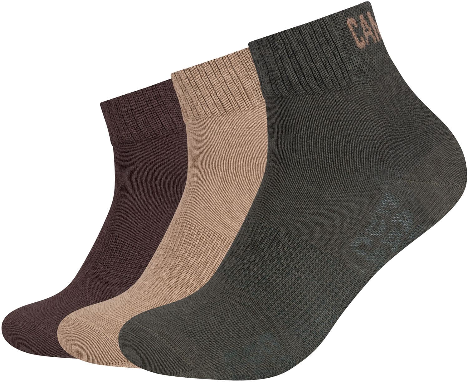 CAMP DAVID Herren Kurzsocken Quarter Action Mesh 3er Pack