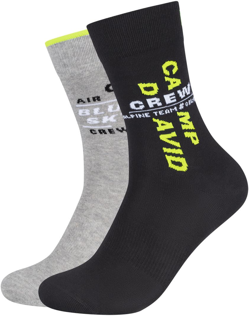 CAMP DAVID Herren Socken Casual Legend 2er Pack