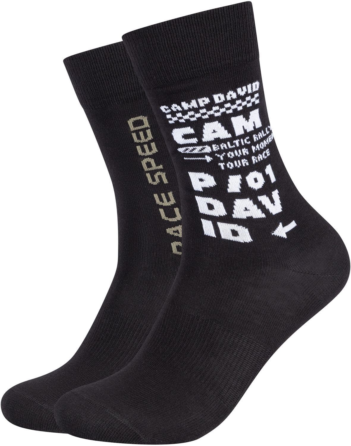 CAMP DAVID Herren Socken Casual Legend 2er Pack