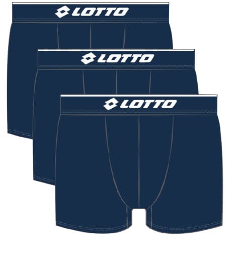 LOTTO Herren Boxershorts Comfort 3er Pack
