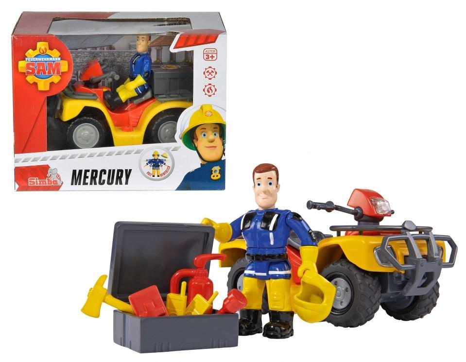 Produktbild Simba - Feuerwehrmann Sam Mercury-Quad mit Figur 3 von 3
