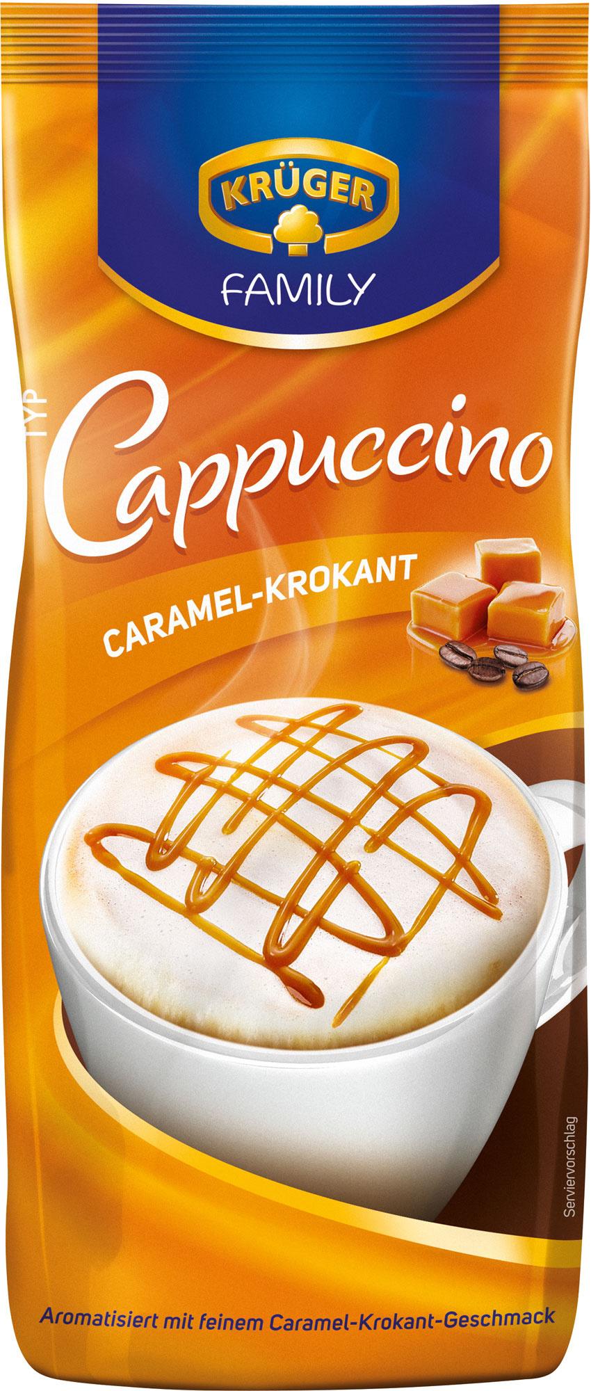 KRÜGER FAMILY Cappuccino Caramel-Krokant