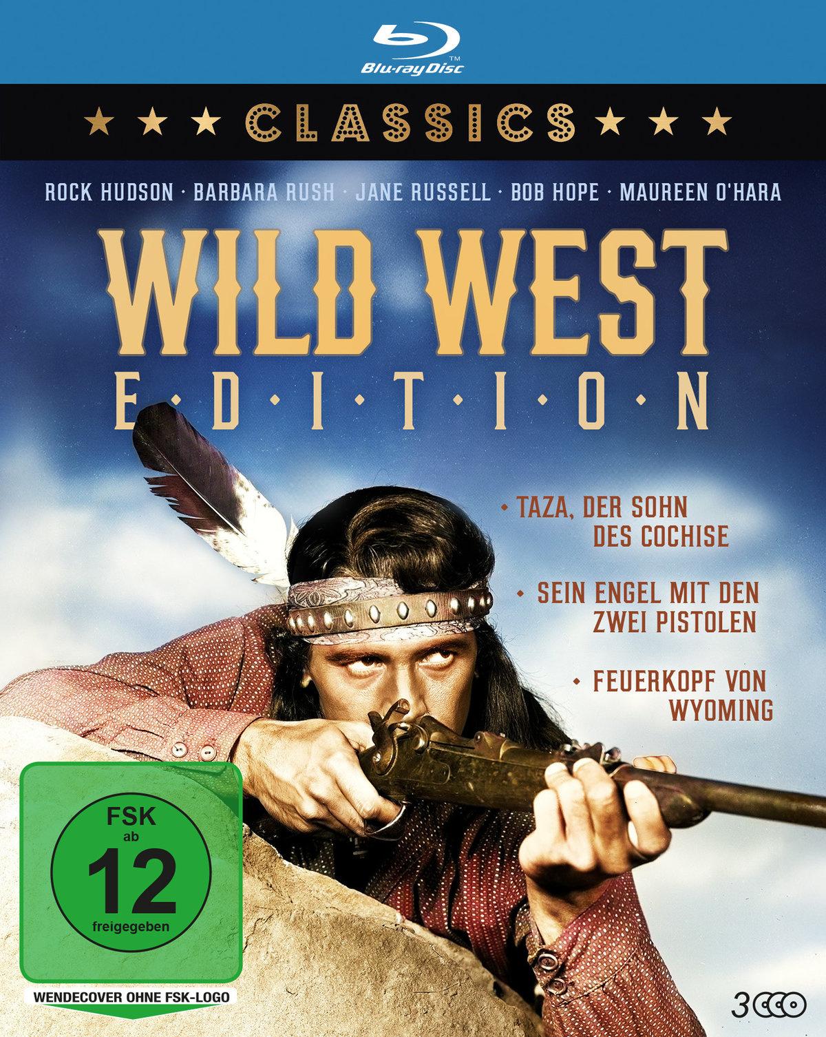 Wild West Edition: Taza, der Sohn des Cochise / Sein Engel mit den zwei Pistolen / Feuerkopf von Wyoming  [3 BRs]