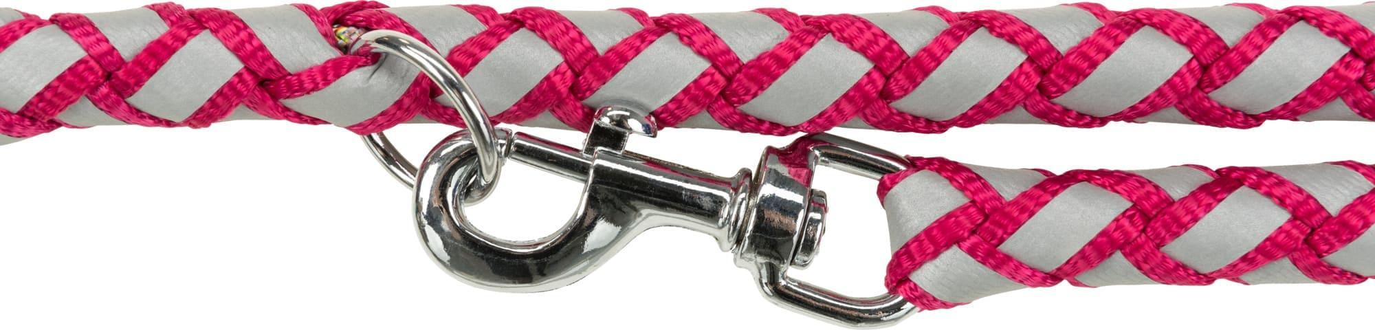 Trixie Cavo Reflect V-Leine fuchsia S-M 2 m/ø 12 mm Hundezubehör