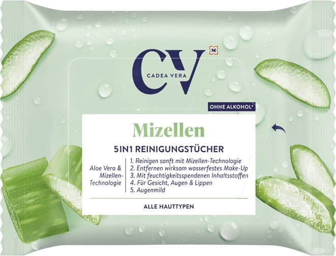 CV Mizellen 5in1 Reinigungstücher