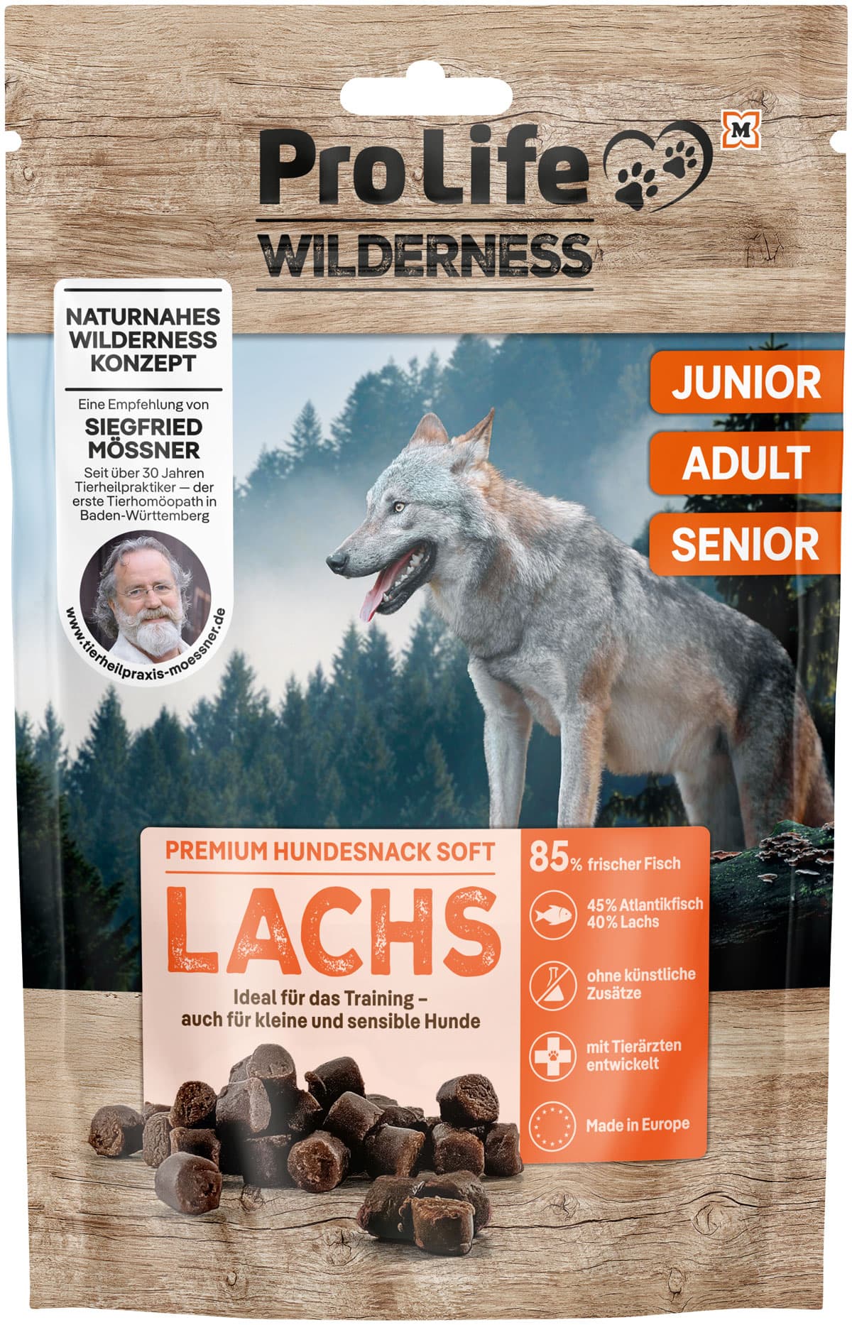 Pro Life Wilderness Hundesnack Soft Lachs