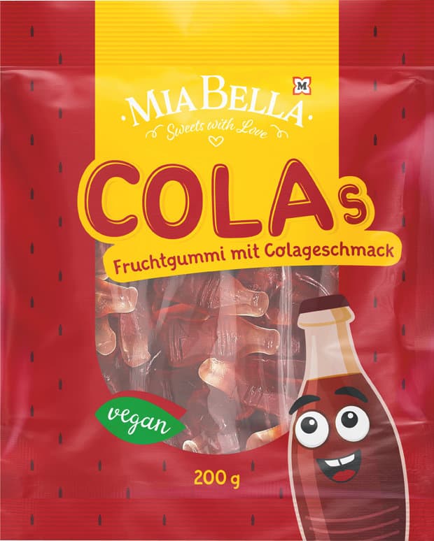 MIA BELLA Fruchtgummi Colas