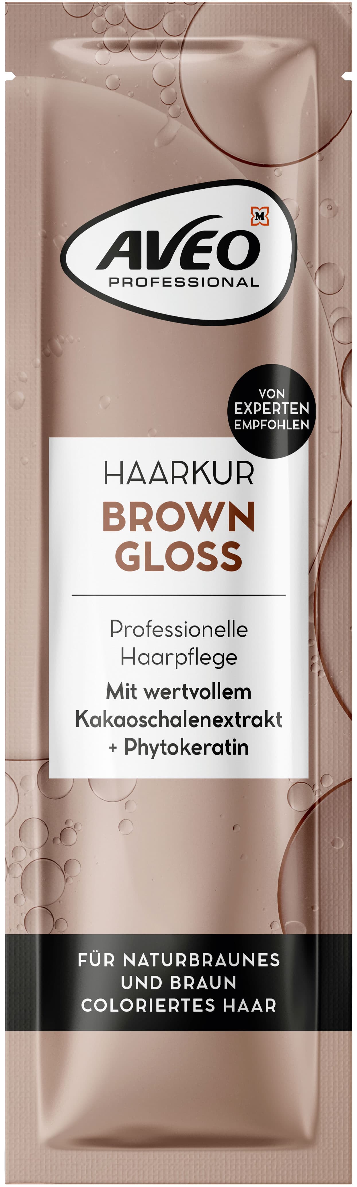 AVEO Professional Haarkur Braun Gloss