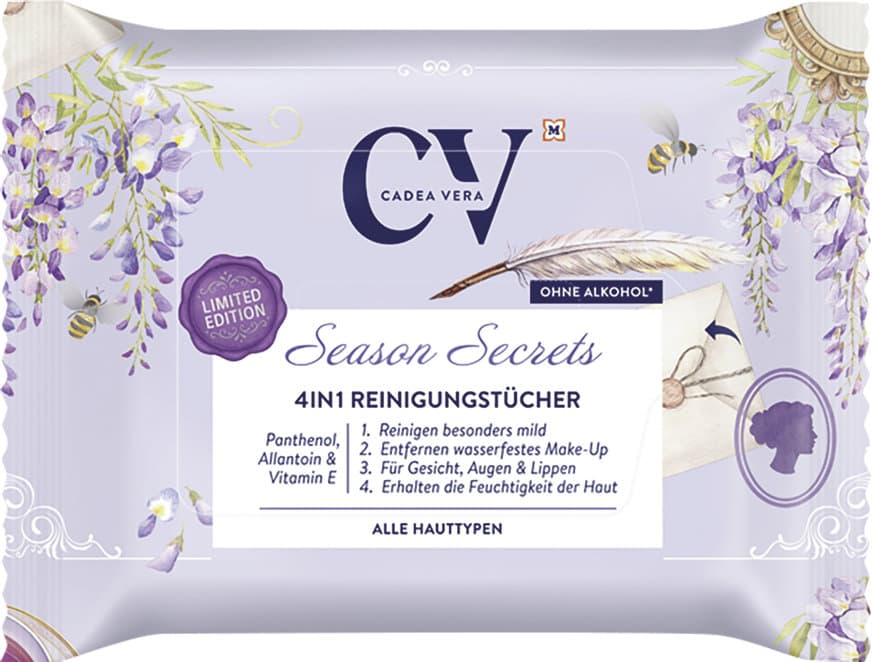 CV Season Secrets 4in1 Reinigungstücher