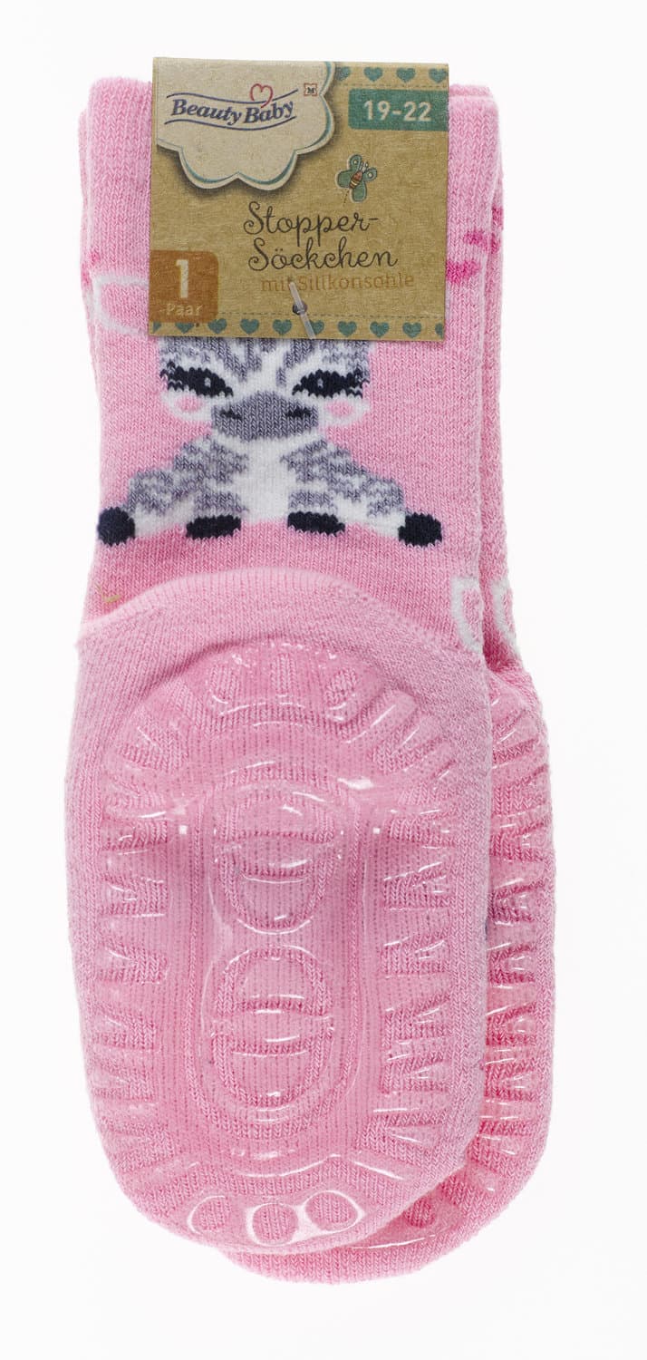 Beauty Baby Stoppersocke Girl