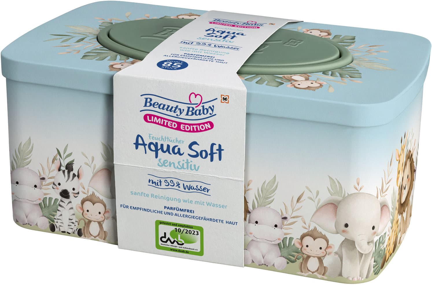Beauty Baby Feuchttücher Aqua Soft sensitiv