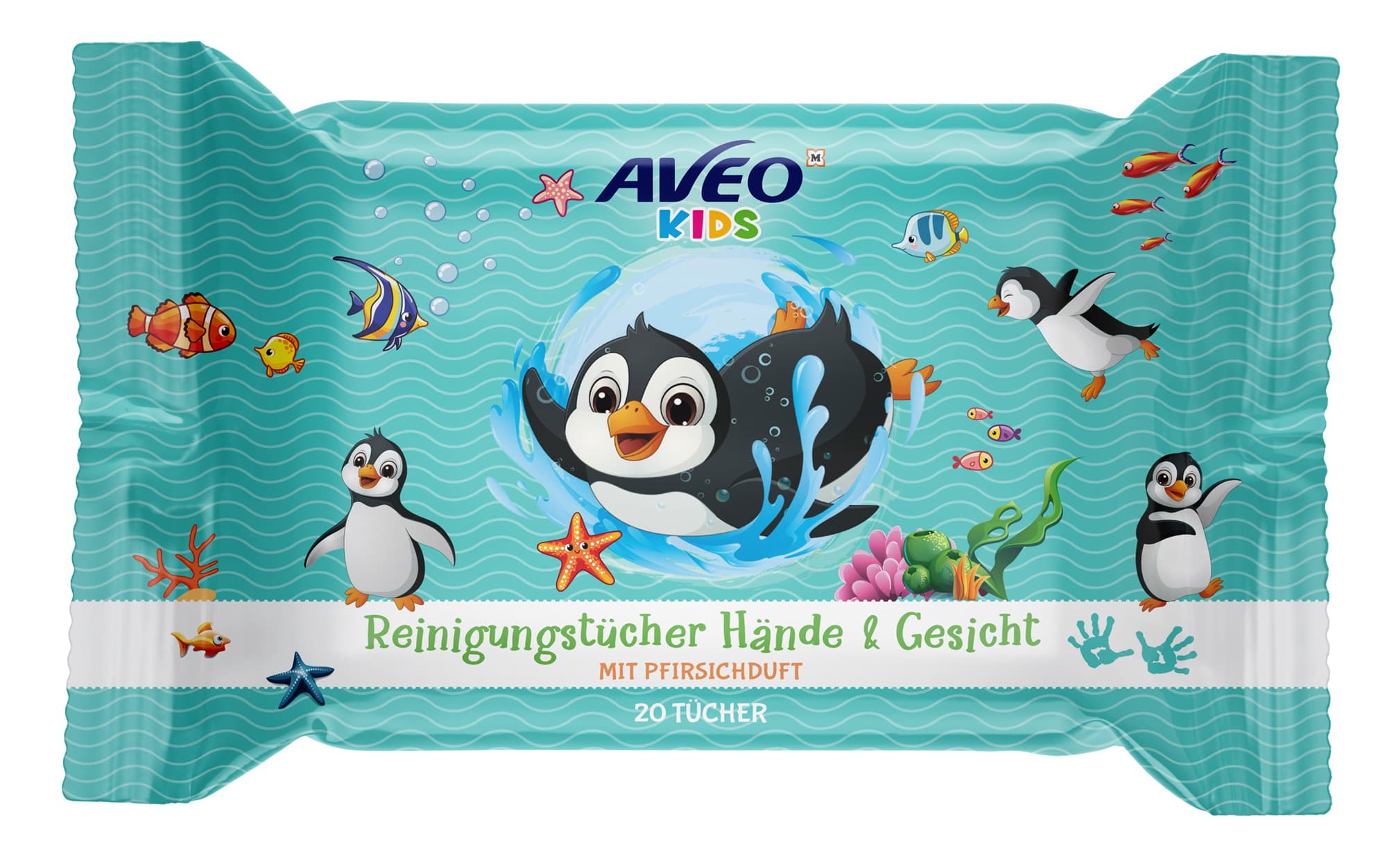 AVEO Kids Reinigungstücher Hände & Gesicht