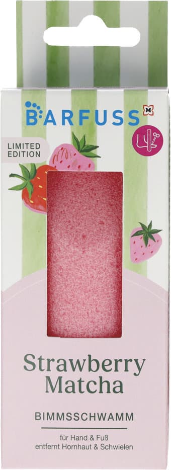 BARFUSS Bimmsschwamm Strawberry Matcha