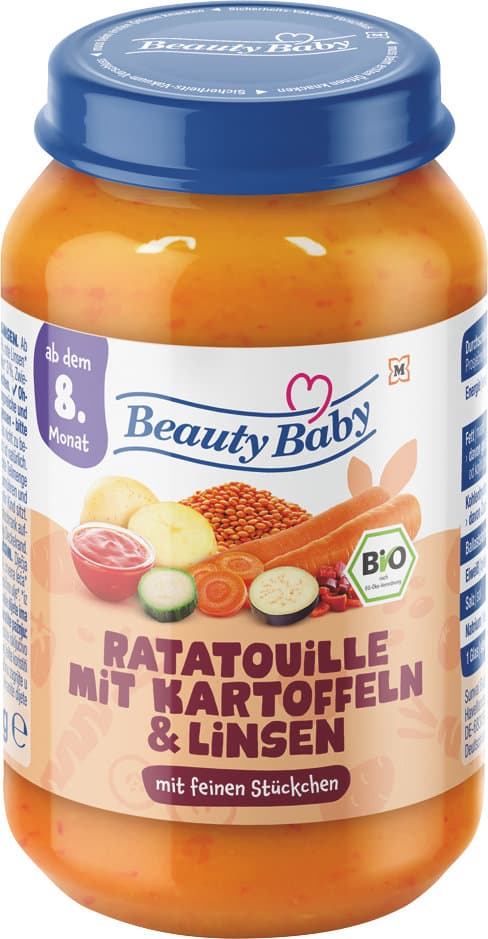 Beauty Baby Bio Ratatouille mit Kartoffeln und Linsen