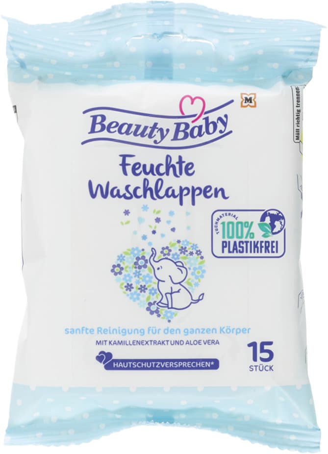 Beauty Baby Feuchte Waschlappen