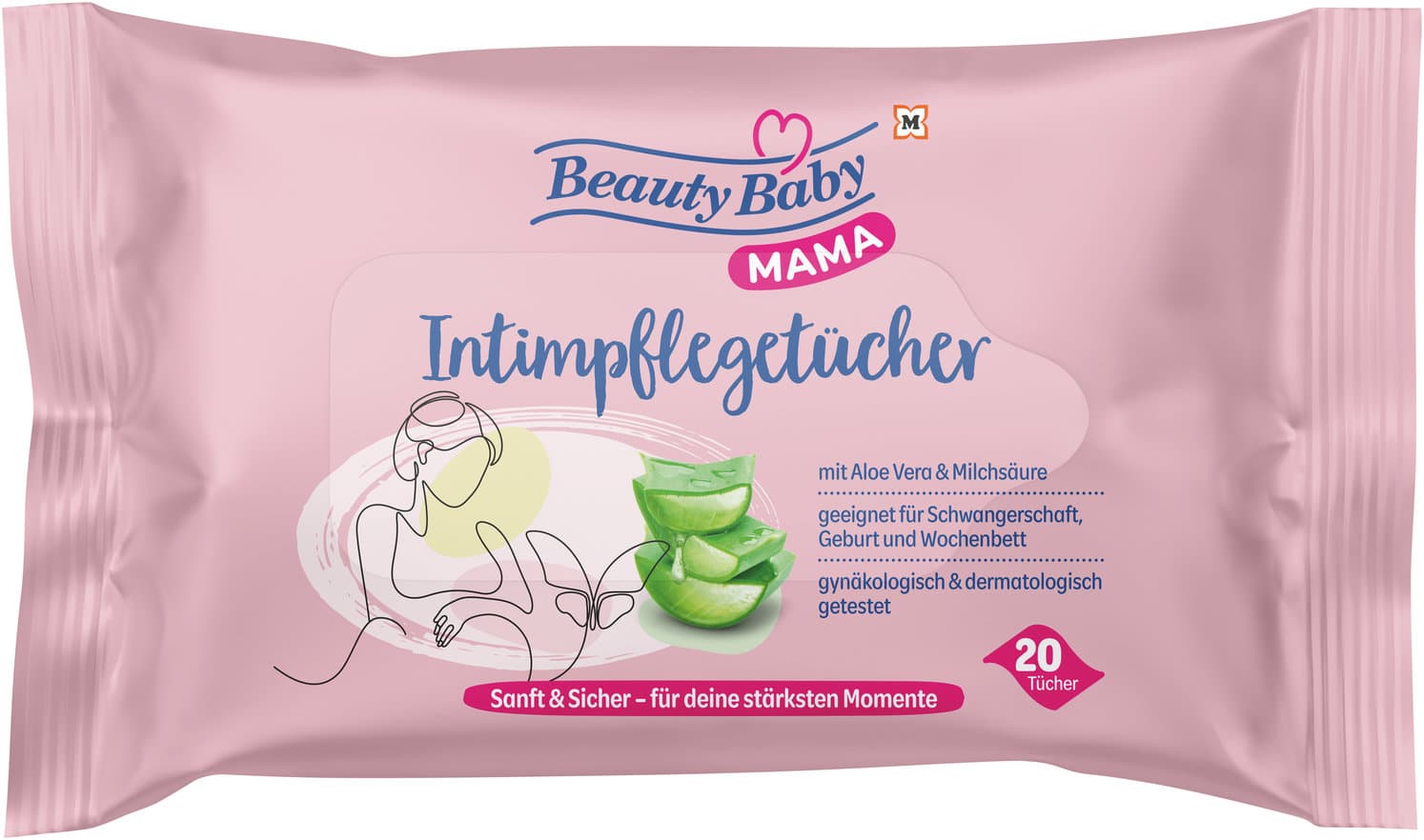 Beauty Baby Mama Intimpflegetücher