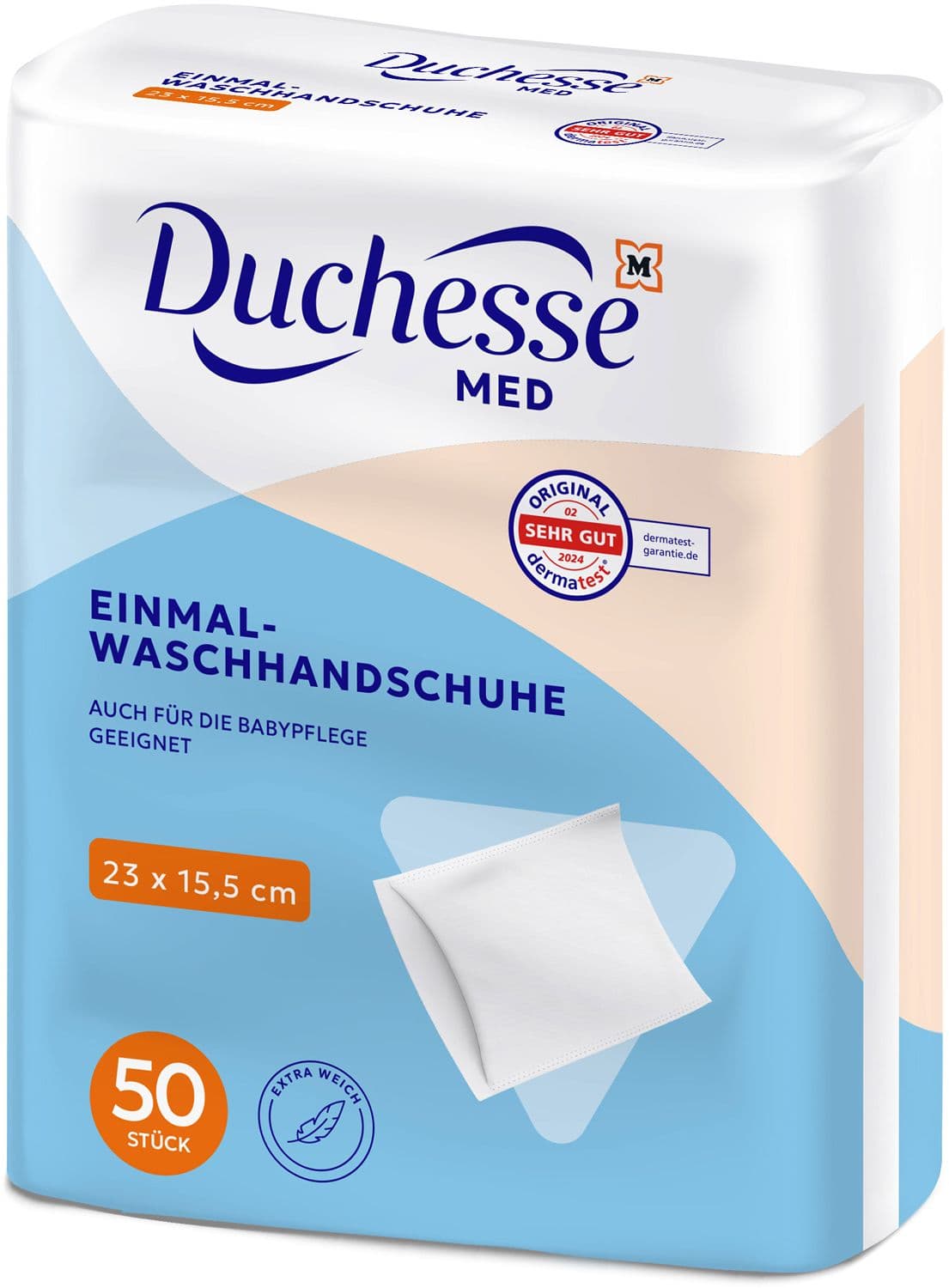 Duchesse MED Einmal-Waschhandschuhe