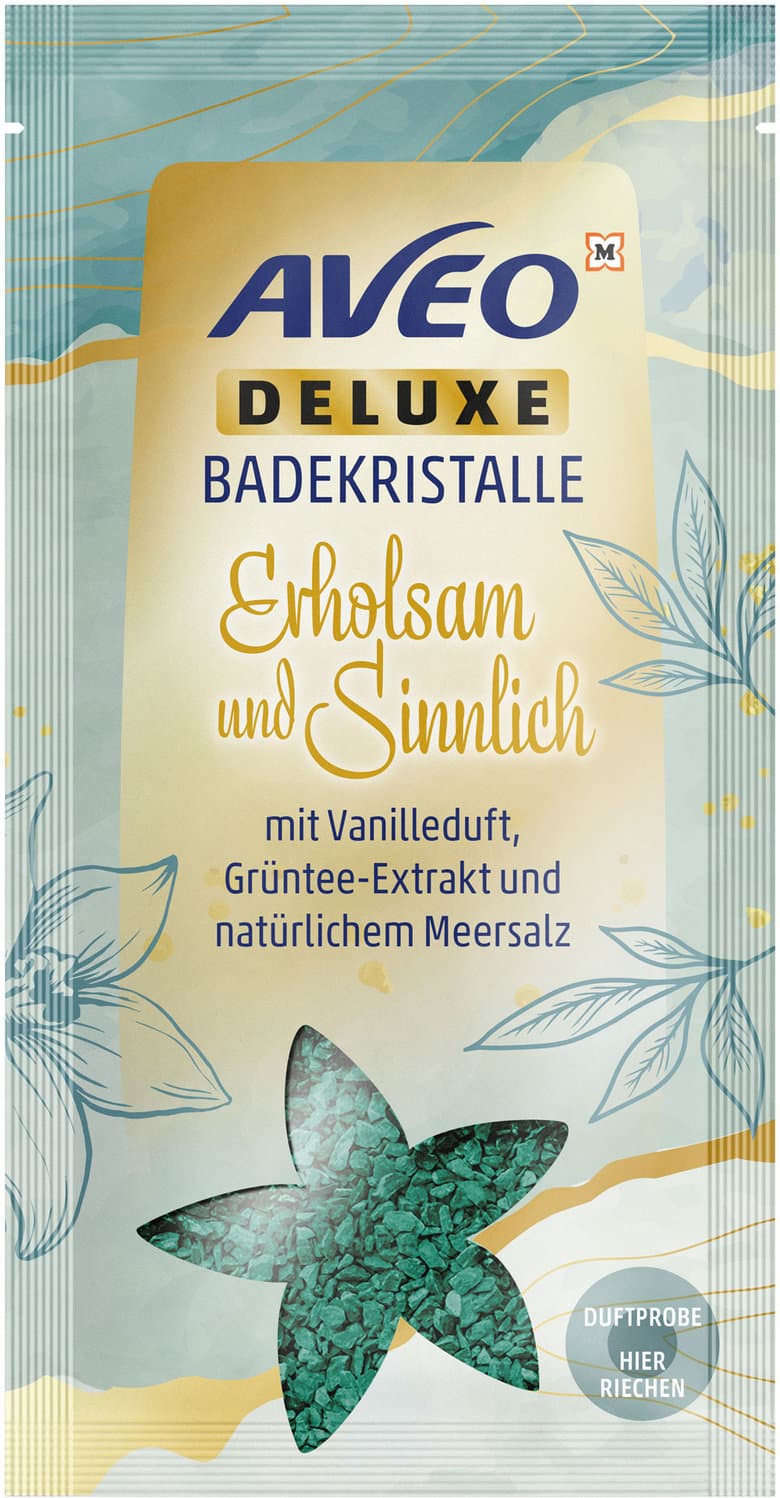 AVEO Deluxe Badekristalle Erholsam und Sinnlich