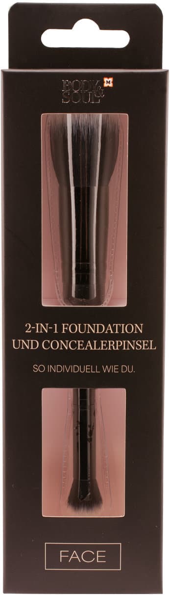 BODY&SOUL 2in1 Foundation- & Concealerpinsel
