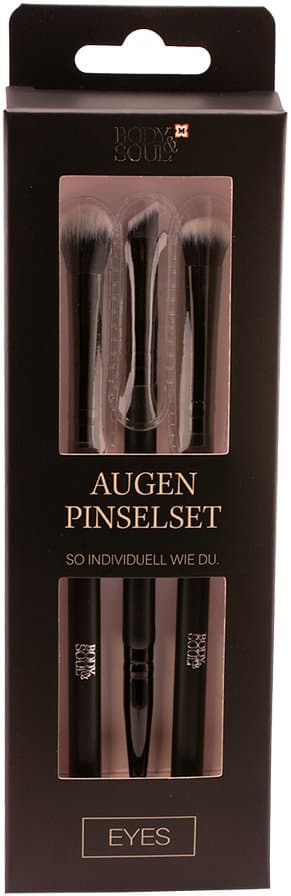 BODY&SOUL Augenpinselset 3-tlg.