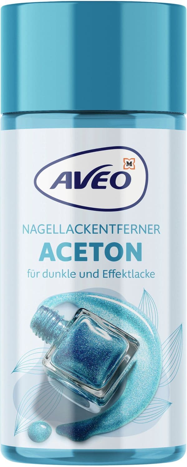 AVEO Nagellackentferner mit Aceton