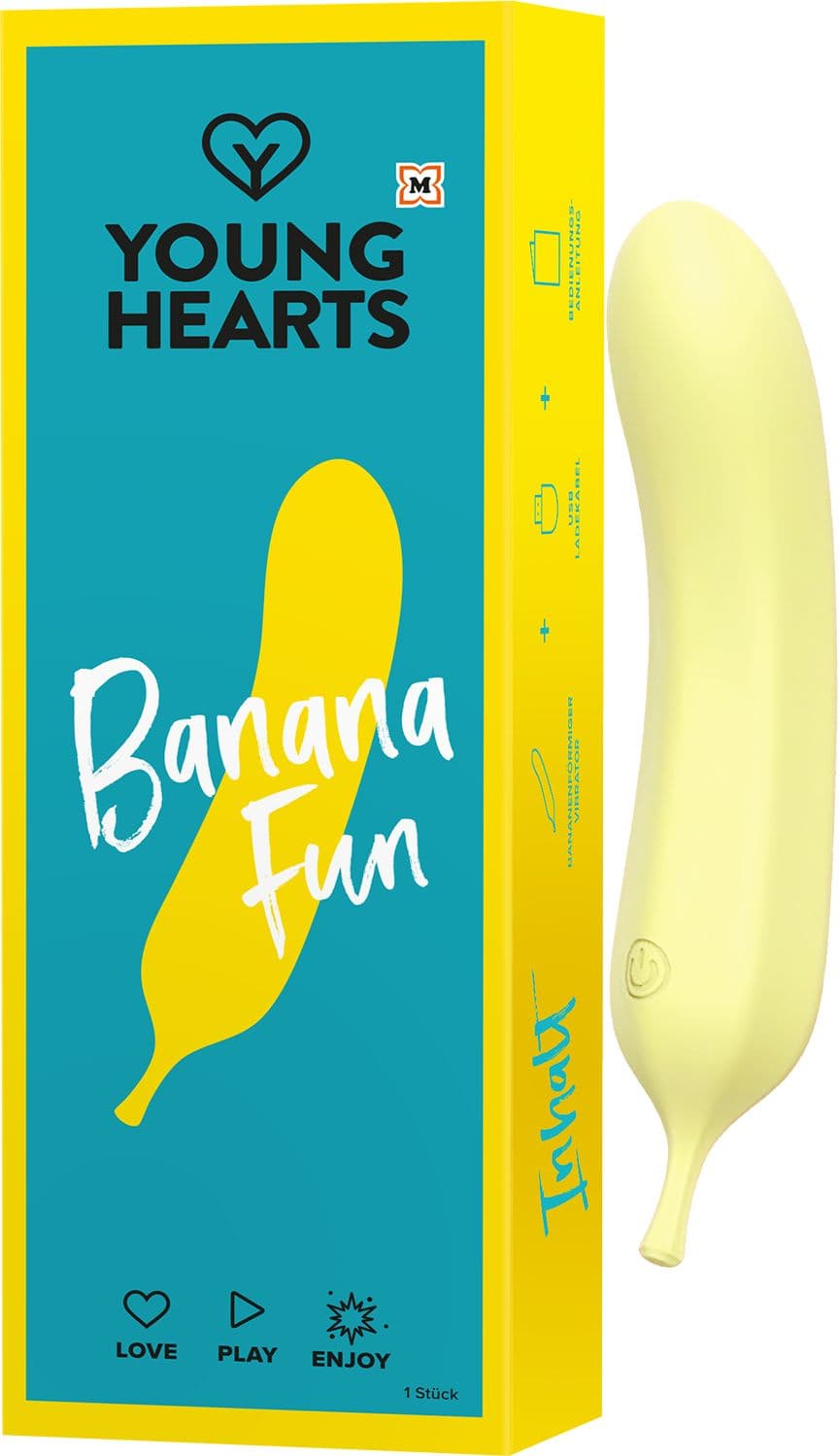 YOUNG HEARTS Vibrator Banana Fun