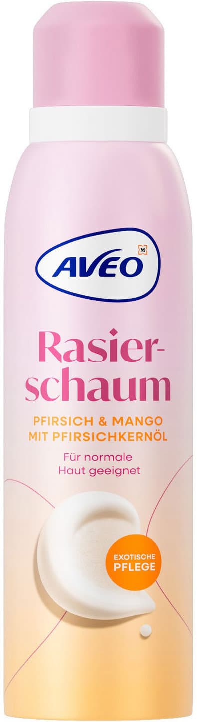 AVEO Lady Rasierschaum Pfirsich Mango