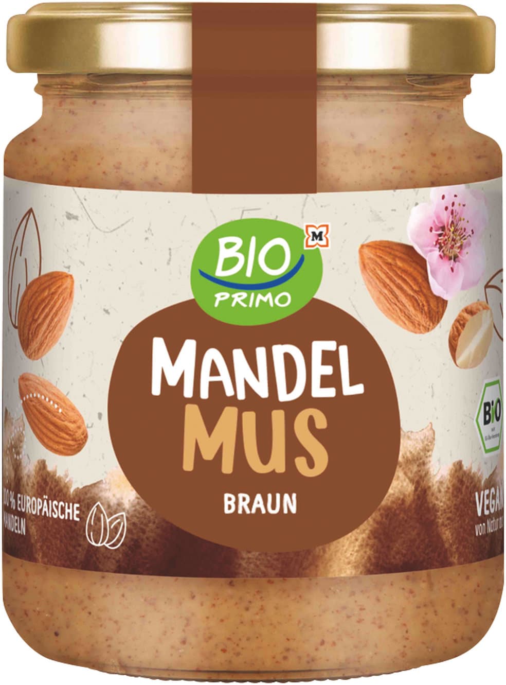 BIO PRIMO Bio Mandelmus braun