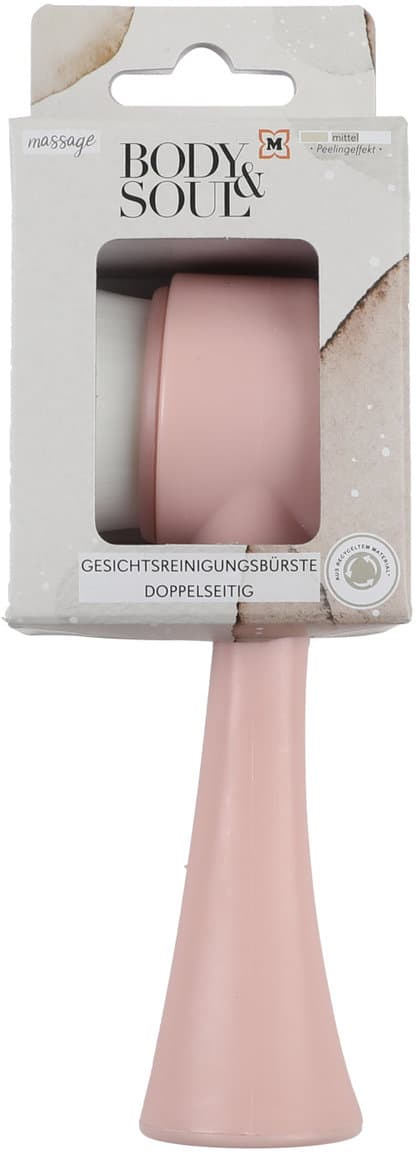 BODY&SOUL Gesichtsreinigungsbürste, doppelseitig