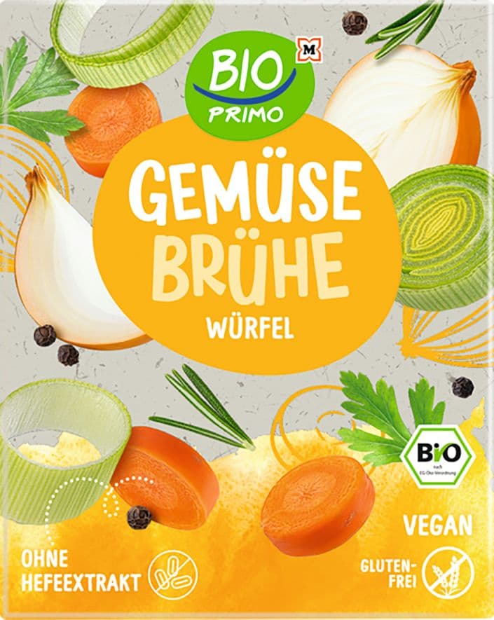BIO PRIMO Bio Gemüsebrühwürfel