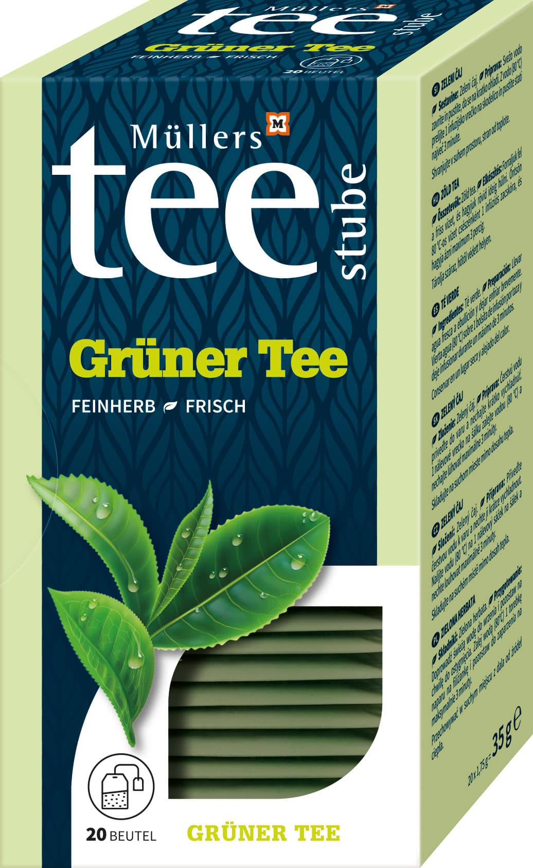 Müllers Teestube Classic Grüntee pur