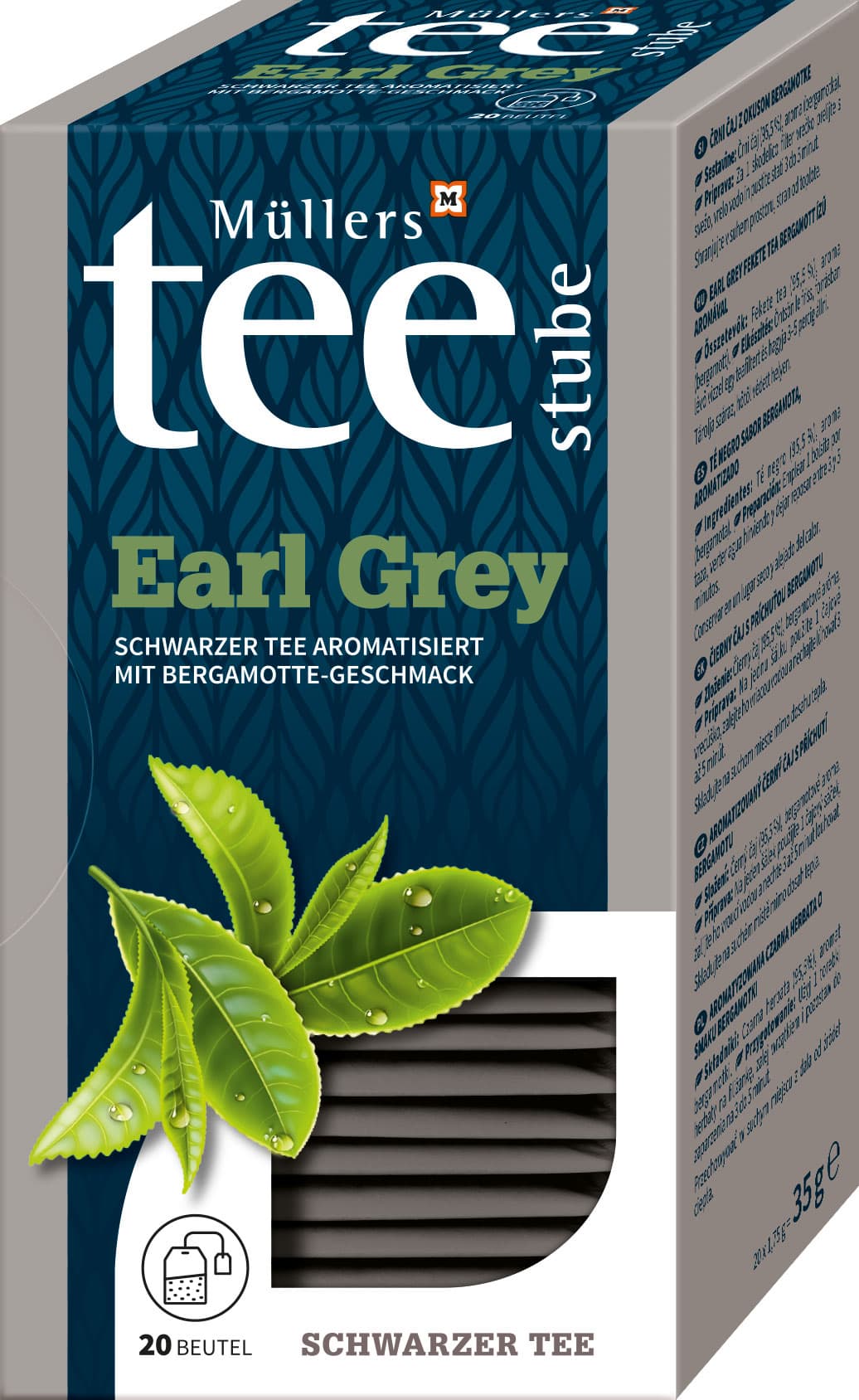Müllers Teestube Classic Schwarztee Early Grey