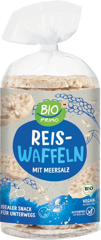 BIO PRIMO Bio Reiswaffeln mit Salz