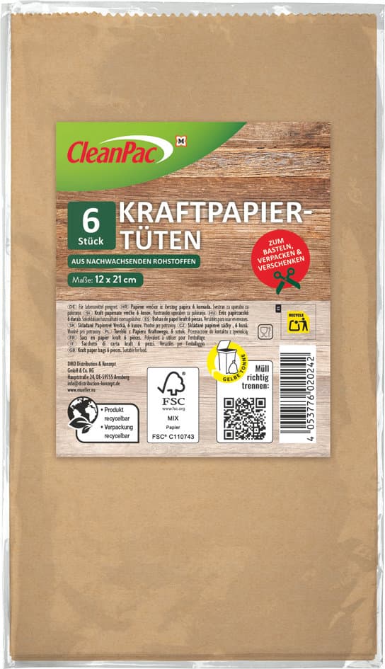 CleanPac Bio-Abfallsack 120 Liter