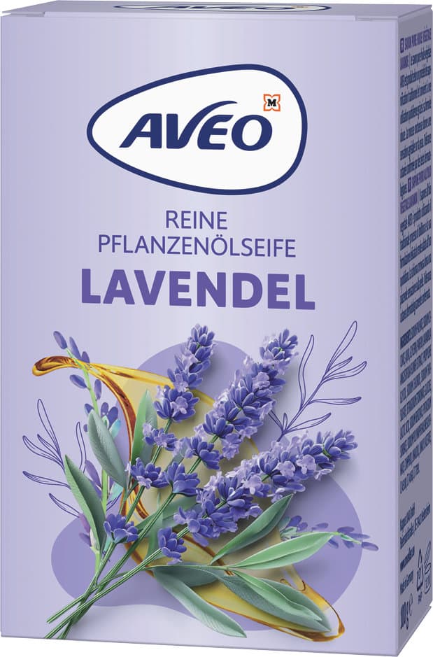 AVEO Pflanzenölseife Lavendel
