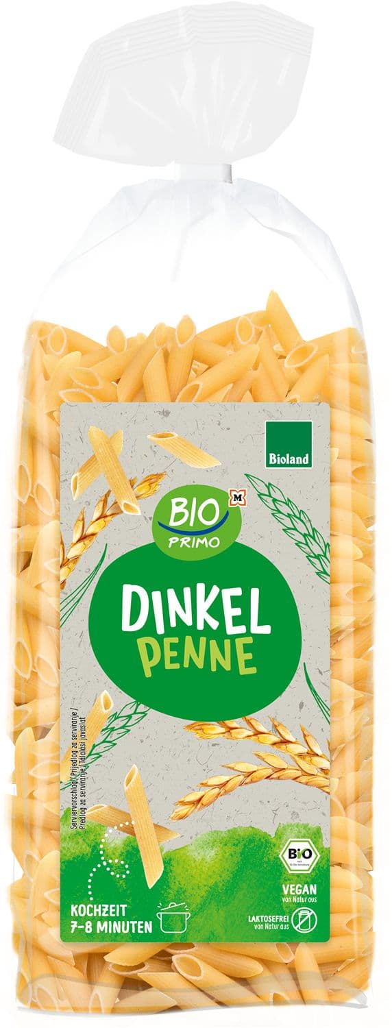 BIO PRIMO Bioland-Dinkel Penne
