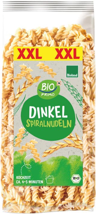 BIO PRIMO Bioland-Dinkel Spiralen XXL