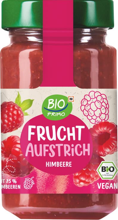 BIO PRIMO Bio Fruchtaufstrich Himbeere