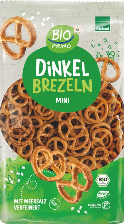 BIO PRIMO Bioland-Mini Dinkelbrezeln