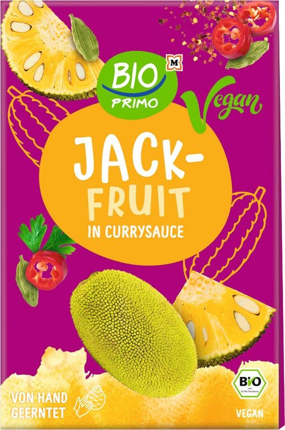 BIO PRIMO Bio Vegane Jackfruit Currysauce