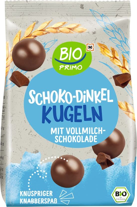BIO PRIMO Bio Schoko Dinkel Kugeln