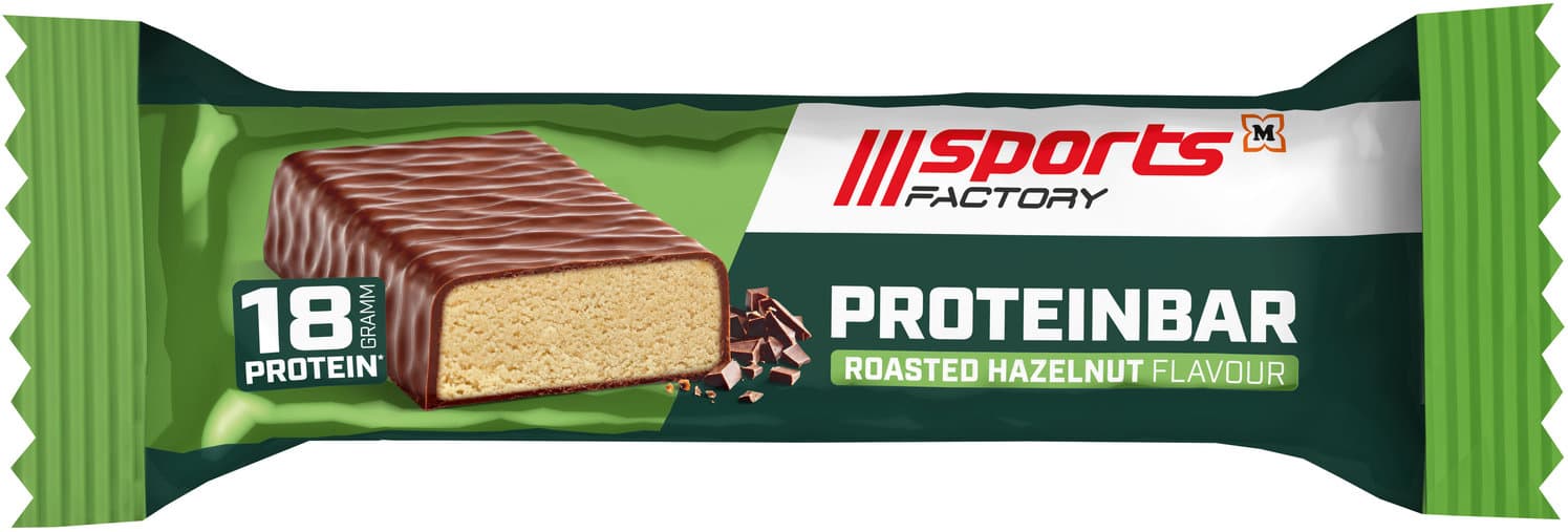 SPORTS FACTORY Proteinriegel Roasted Hazelnut Flavour