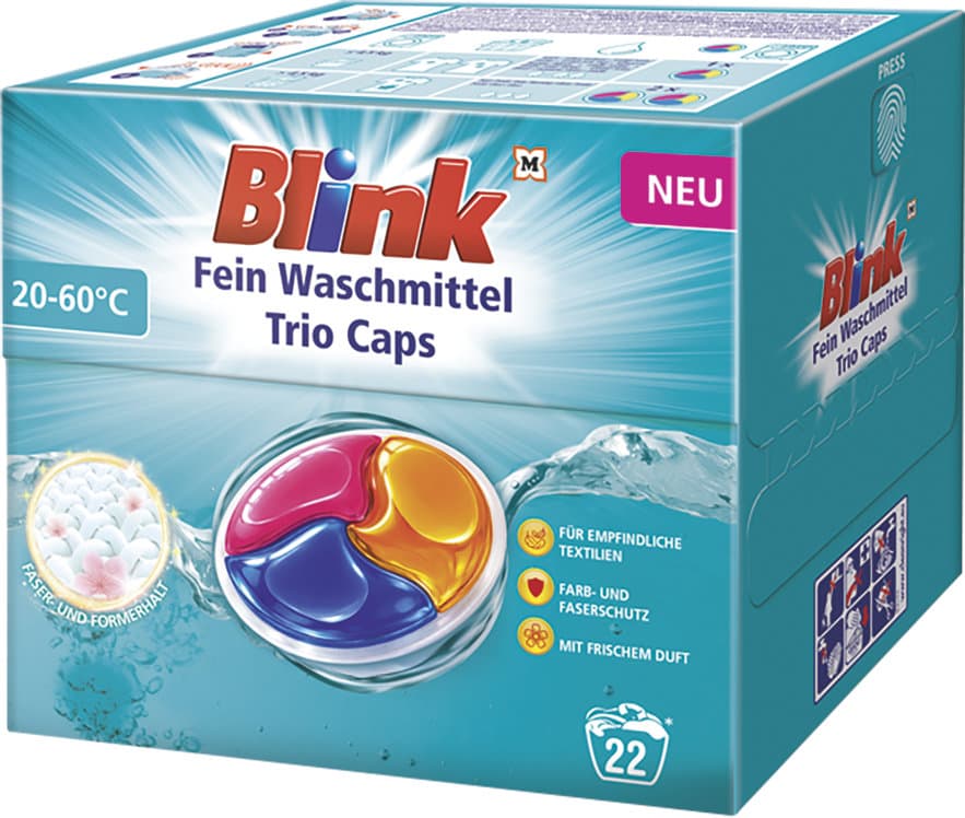 Blink Fein Waschmittel Trio Caps