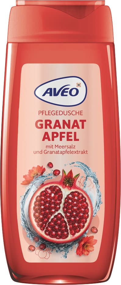 AVEO Pflegedusche Granatapfel