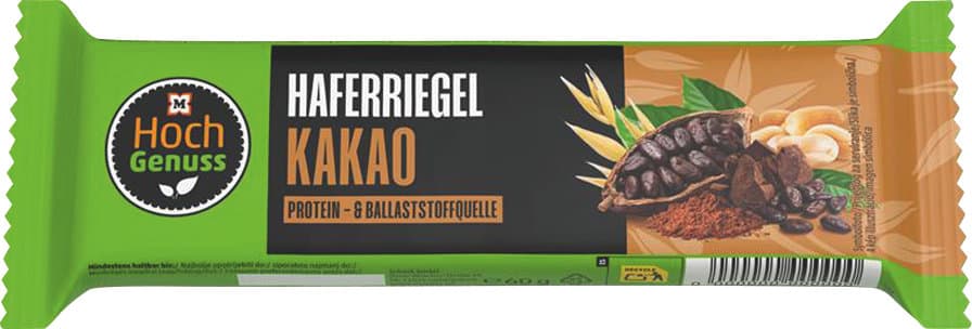 Hochgenuss Haferriegel Kakao
