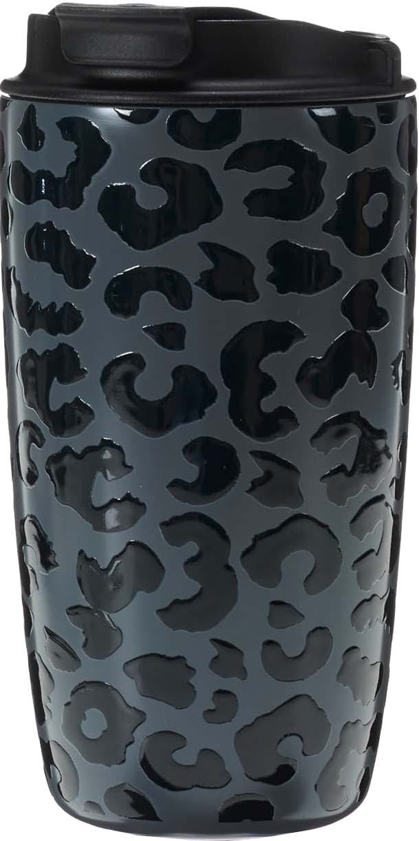 TRENDSHOP Kaffeebecher Leopard 0,5l