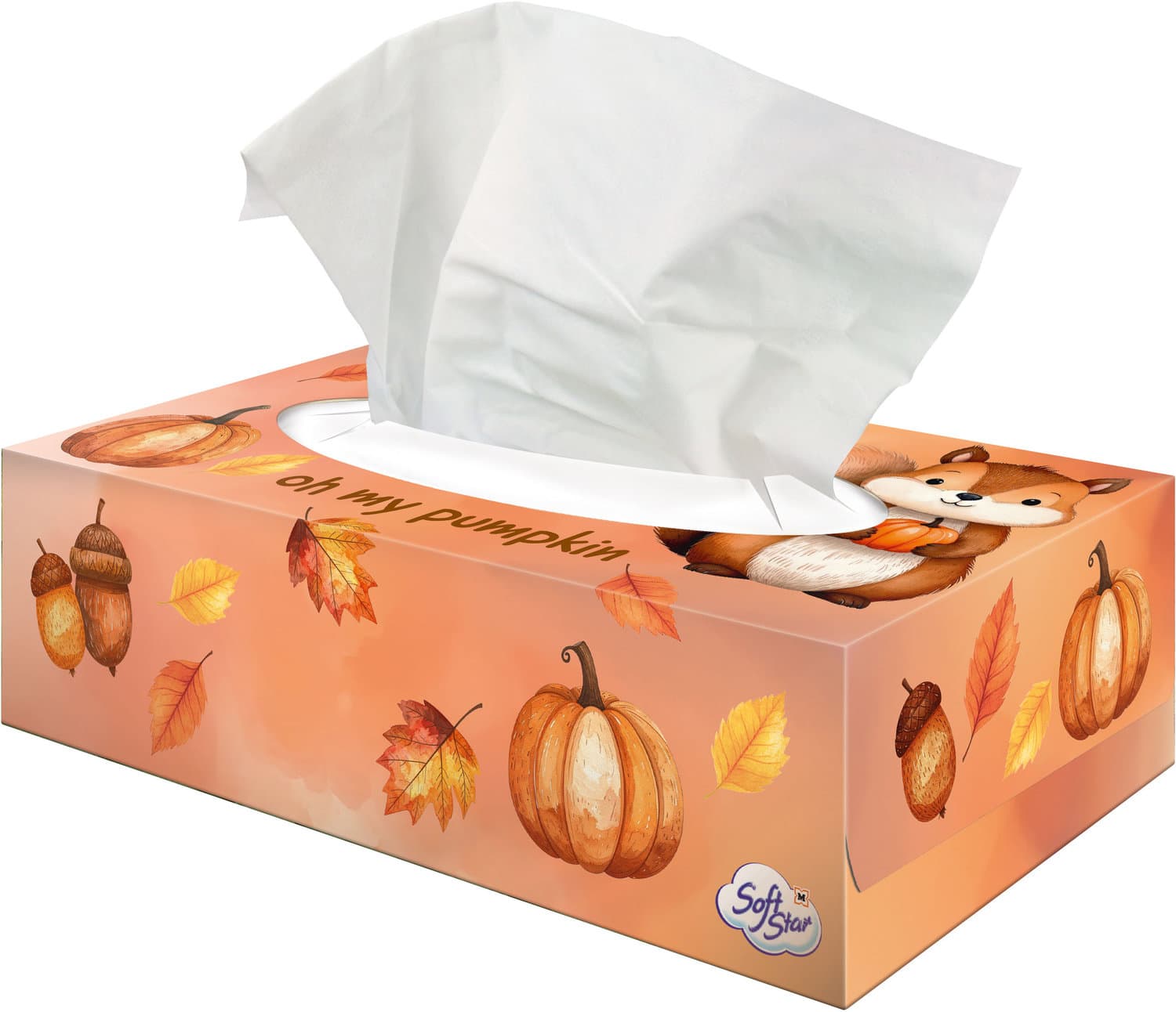 SoftStar Taschentücher Oh my Pumpkin