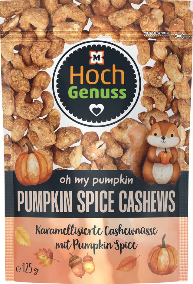 Hochgenuss Pumpkin Spice Cashews